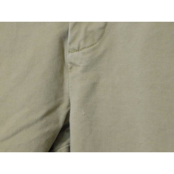 Daniel Cremieux Classics Chinos 40x31 Khaki Tan Pants Pleated Cuffed 100% Cotton - Picture 8 of 9